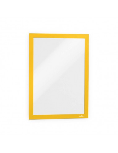 Moldura Adesiva Duraframe A4 Amarelo 4872-04 2un