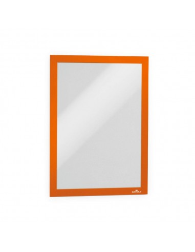 Moldura Adesiva Duraframe A4 Laranja 4872-09 2un