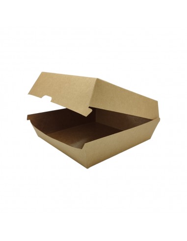 Caixa Hamburguer Kraft 1200ml 17x17x8cm 50un