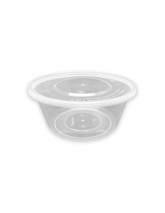 Taça Sopa PP 750ml  Redonda c/Tampa 50un