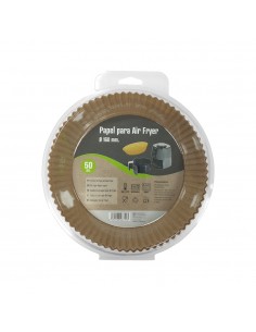 Formas de Papel para Air Fryer Redonda 16cm 50un