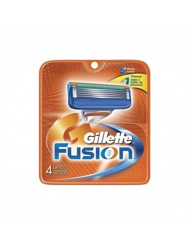 Lâminas Descartáveis Gillette Fusion 5 4un