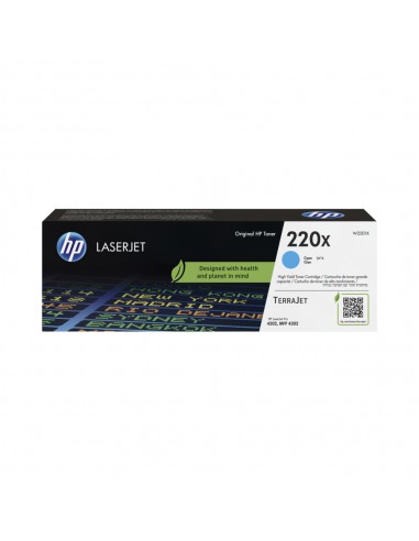 Toner HP 220X Azul W2201X 5500 Pág.