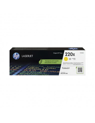 Toner HP 220X Amarelo W2202X 5500 Pág.