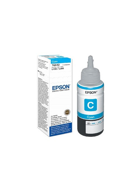 Tinteiro Epson EcoTank L555 70ml Azul