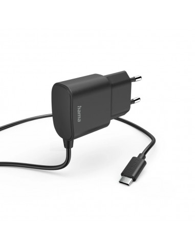 Carregador USB-C 12W Cabo 1m Preto