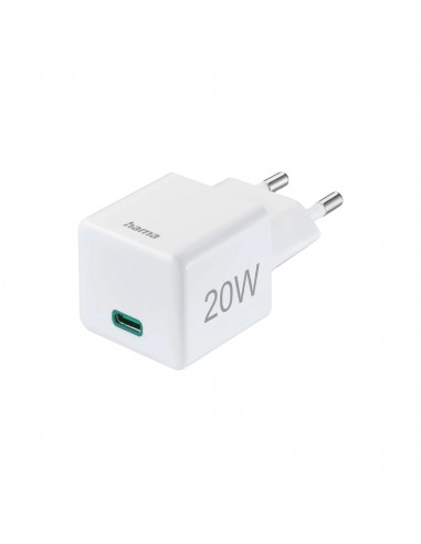 Carregador USB-C PD/QC 20W Rápido Mini-charger Branco