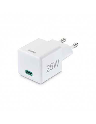 Carregador USB-C PD/QC 25W Rápido Mini-charger Branco