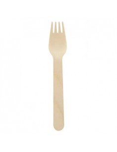 Garfo Madeira 160mm 100un