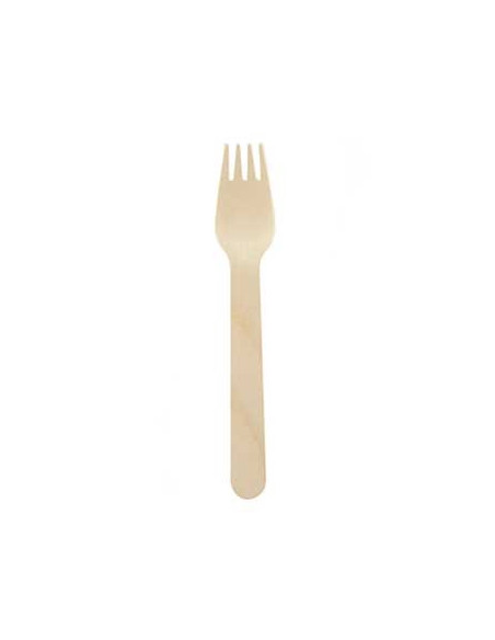 Garfo Madeira 160mm 100un