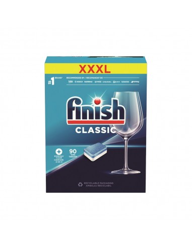 Detergente Máquina Loiça Pastilhas Finish Classic 90un