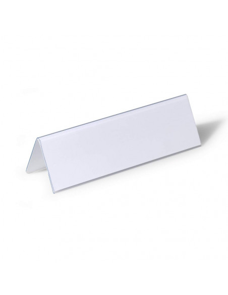 Porta Nomes de Secretaria Durable 805219 61/122x210mm 25un