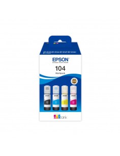 Pack Tinteiros Epson 104 4 Cores C13T00P640
