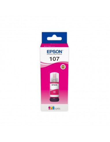 Tinteiro Epson 107 Magenta C13T09B340 70ml 7200 Pág.