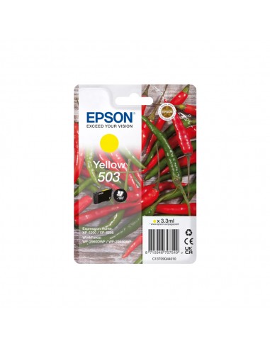 Tinteiro Epson 503 Amarelo C13T09Q44010 3,3ml 165 Pág.