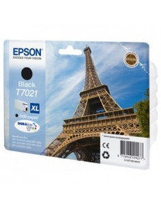 Tinteiro Epson Workforce Pro series 4000/4500 Alt.Cap. Preto