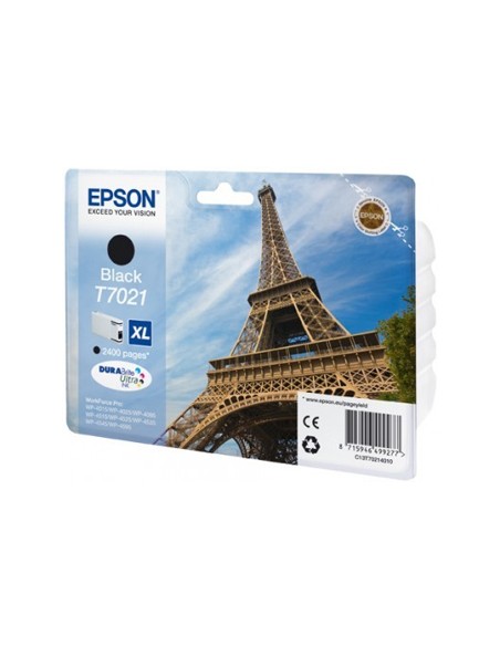 Tinteiro Epson Workforce Pro series 4000/4500 Alt.Cap. Preto