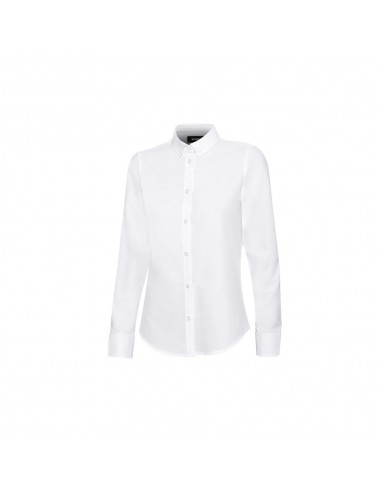 Camisa Oxford Mulher Tamanho S Branco