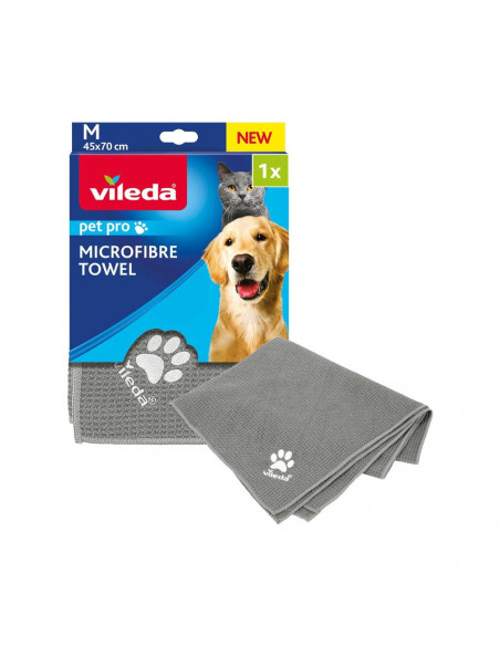 Toalha Microfibras Pet Pro M 45x70cm Vileda