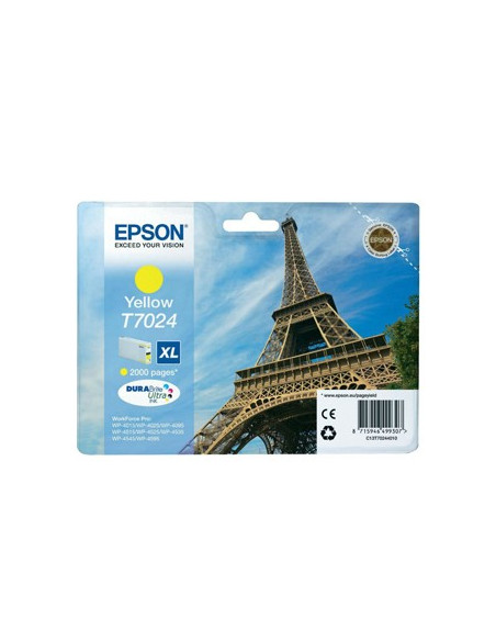 Tinteiro Epson Workforce Pro series 4000/4500 Alt. Cap. Ama