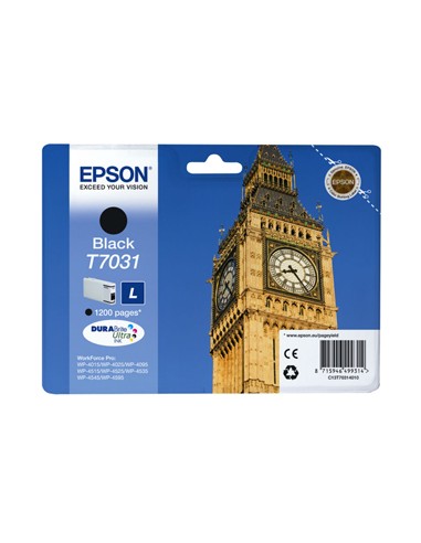 Tinteiro Epson Workforce Pro series 4000/4500 Preto