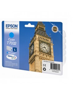 Tinteiro Epson Workforce Pro series 4000/4500 Azul