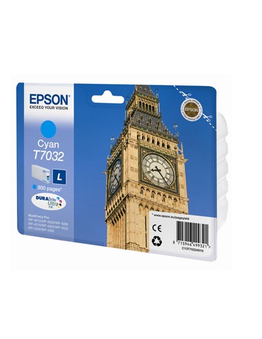 Tinteiro Epson Workforce Pro series 4000/4500 Azul