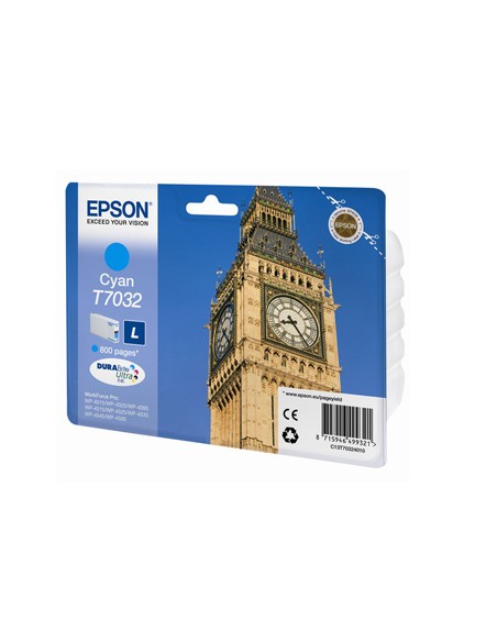 Tinteiro Epson Workforce Pro series 4000/4500 Azul