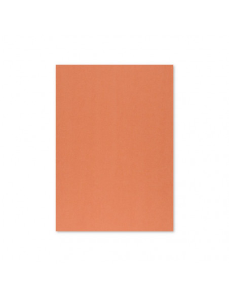 Cartolina A4 Laranja Forte 6F 180g 125 Folhas