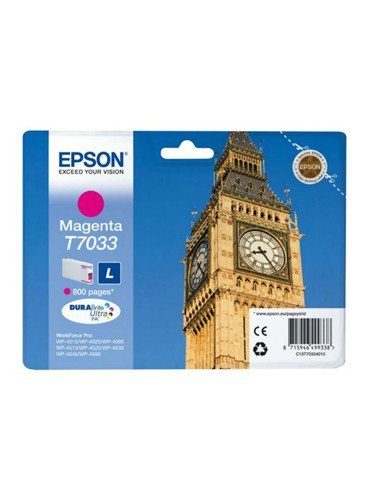 Tinteiro Epson Workforce Pro series 4000/4500 Magenta