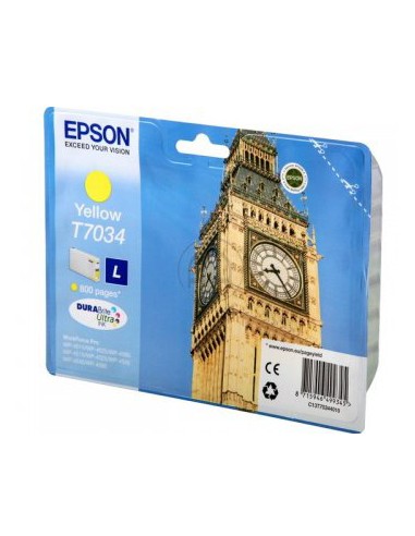 Tinteiro Epson Workforce Pro series 4000/4500 Amarelo