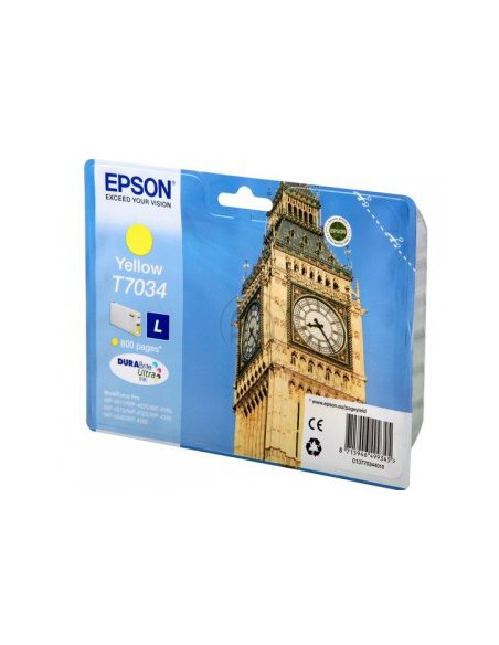 Tinteiro Epson Workforce Pro series 4000/4500 Amarelo