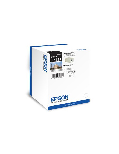 Tinteiro Epson Workforce Pro series WP-M4000/M4525 XL Preto
