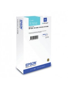 Tinteiro Epson Workforce Pro series 8000 Alt.Cap. Azul