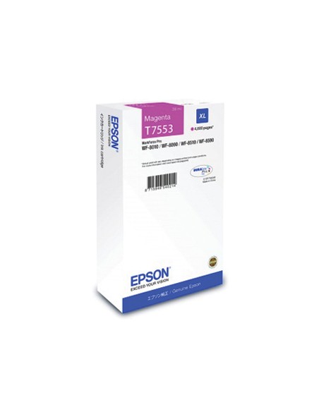 Tinteiro Epson Workforce Pro series 8000 Alt.Cap. Magenta