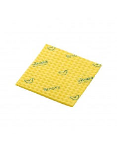 Pano Breazy 35x36cm Amarelo Vileda Professional 25un