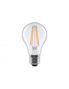 Lâmpada LED E27 6,5W 806lm Incand. Transp. Branco Quente