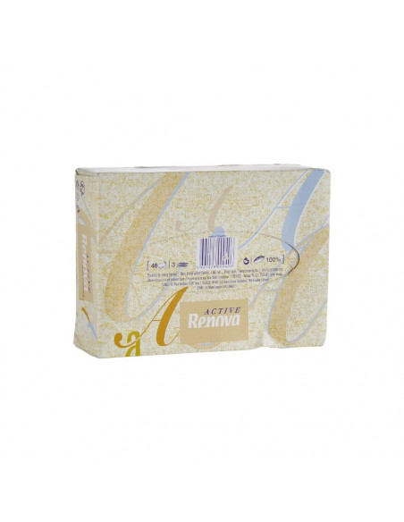 Lenços Papel Facial Renova Active 14x19,5 Mini 46un