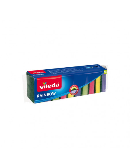Esfregão Esponja Vileda Rainbow 10un