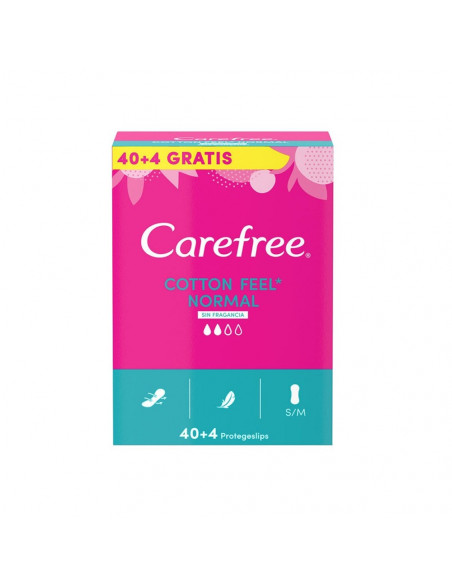 Pensos Diários Carefree Cotton Feel 40+4un