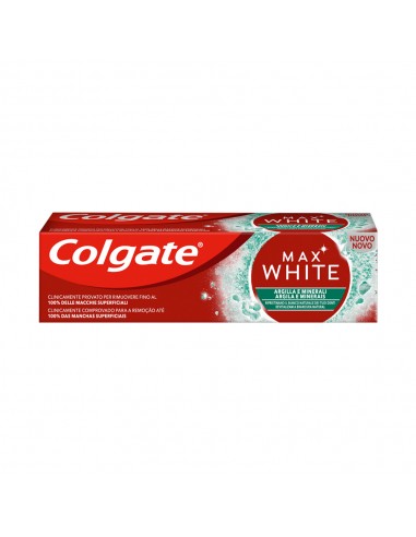 Pasta de Dentes COLGATE Max White Argila e Minerais 75ml