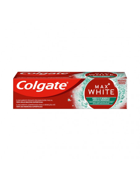 Pasta de Dentes COLGATE Max White Argila e Minerais 75ml
