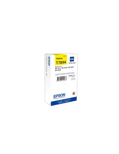 Tinteiro Epson WF5110/5190/5620/5690 Cap Extra Amarelo