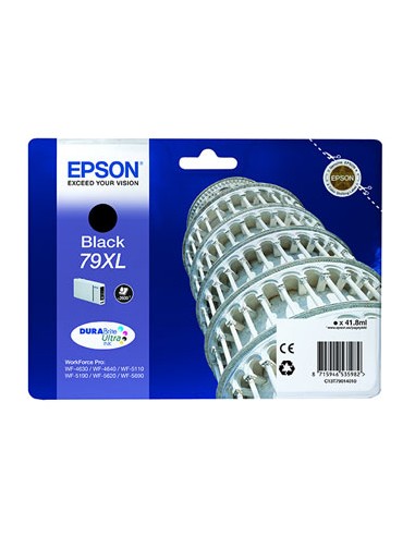 Tinteiro Epson WF4630/4640/5110/5190/5620/5690 Preto Alta Ca