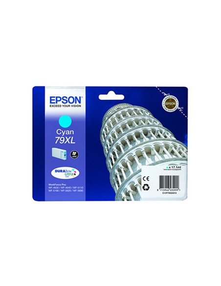 Tinteiro Epson WF4630/4640/5110/5190/5620/5690 Azul Alta Cap