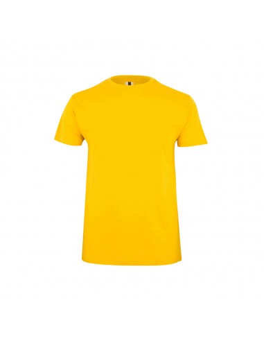 T-Shirt Adulto Algodão 155g Amarelo Tamanho S