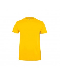 T-Shirt Adulto Algodão 155g Amarelo Tamanho L