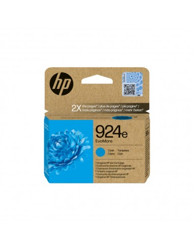 Tinteiro HP 924E Azul 4K0U7N 800 Pág.