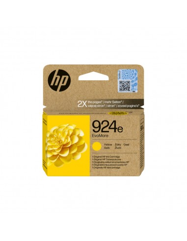 Tinteiro HP 924E Amarelo 4K0U9N 800 Pág.