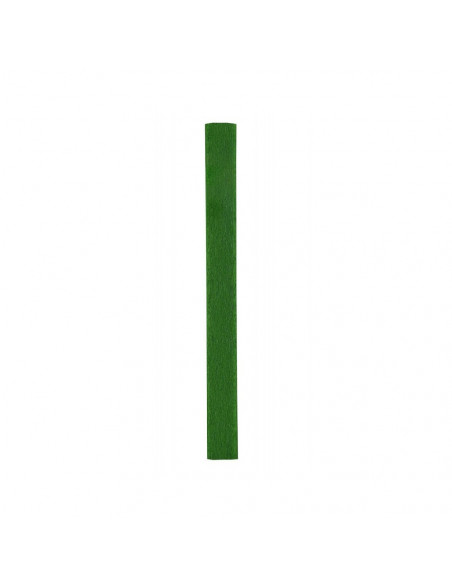 Papel Crepe Verde Bandeira 50x250cm Rolo